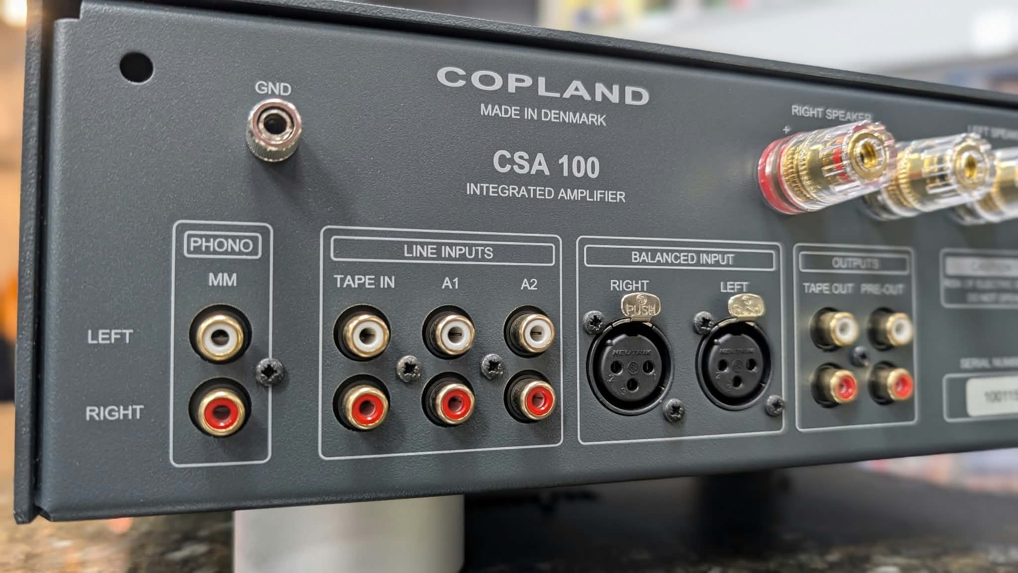 COPLAND CSA 100 HYBRID INTEGRATED AMPLIFIER — SILVER — ONE OWNER — EXCELLENT CONDITION - Image 8