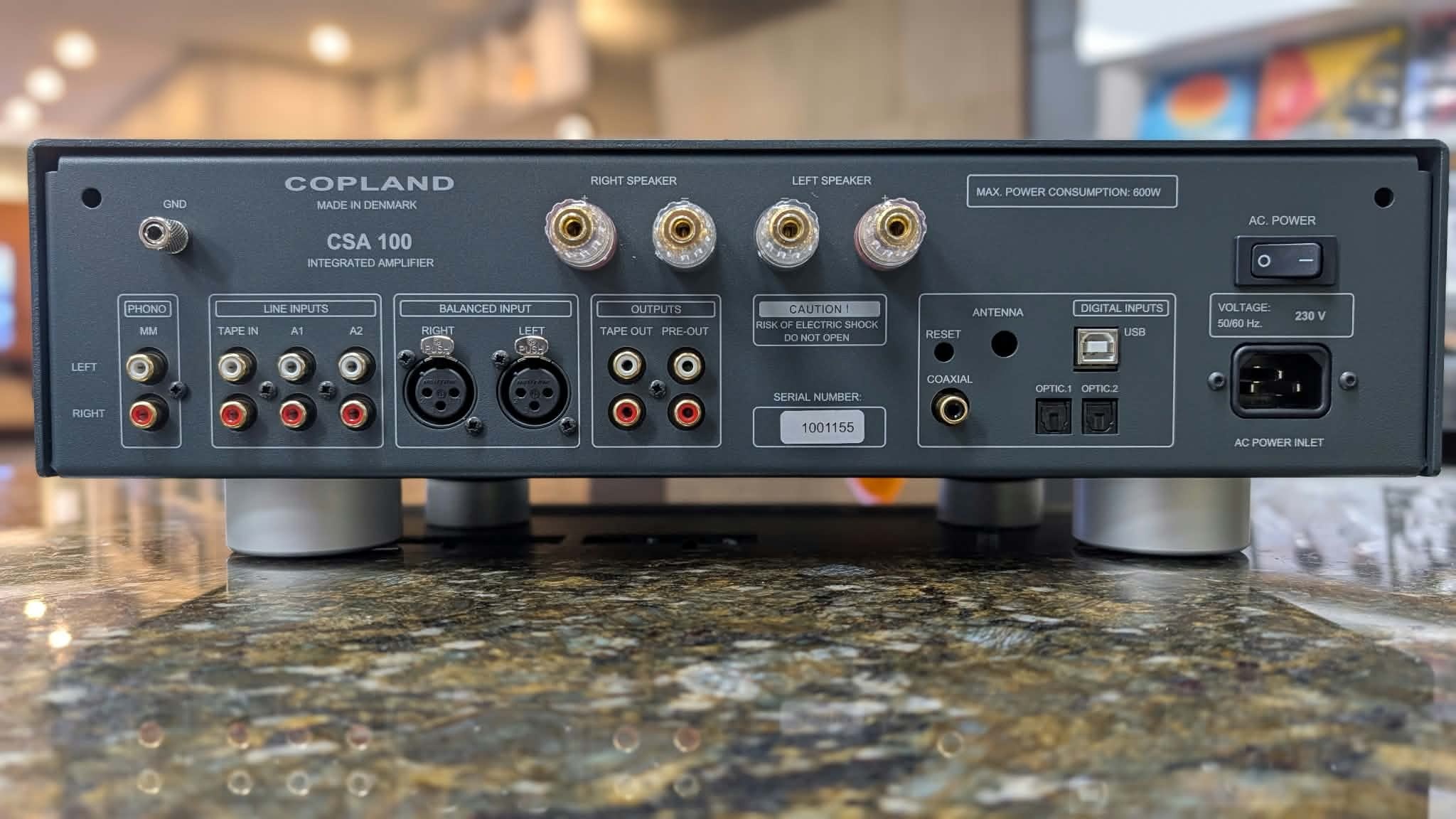 COPLAND CSA 100 HYBRID INTEGRATED AMPLIFIER — SILVER — ONE OWNER — EXCELLENT CONDITION - Image 7