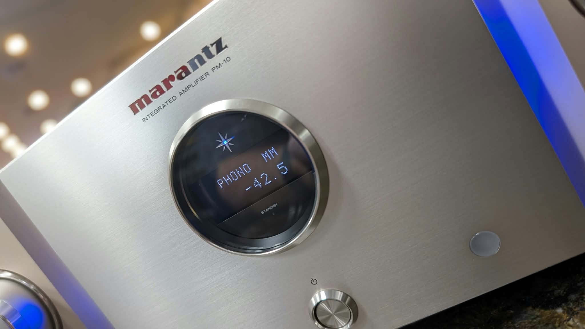 MARANTZ PM-10 REFERENCE INTEGRATED AMPLIFIER — SILVER/GOLD — ONE OWNER — EXCELLENT CONDITION - Image 3