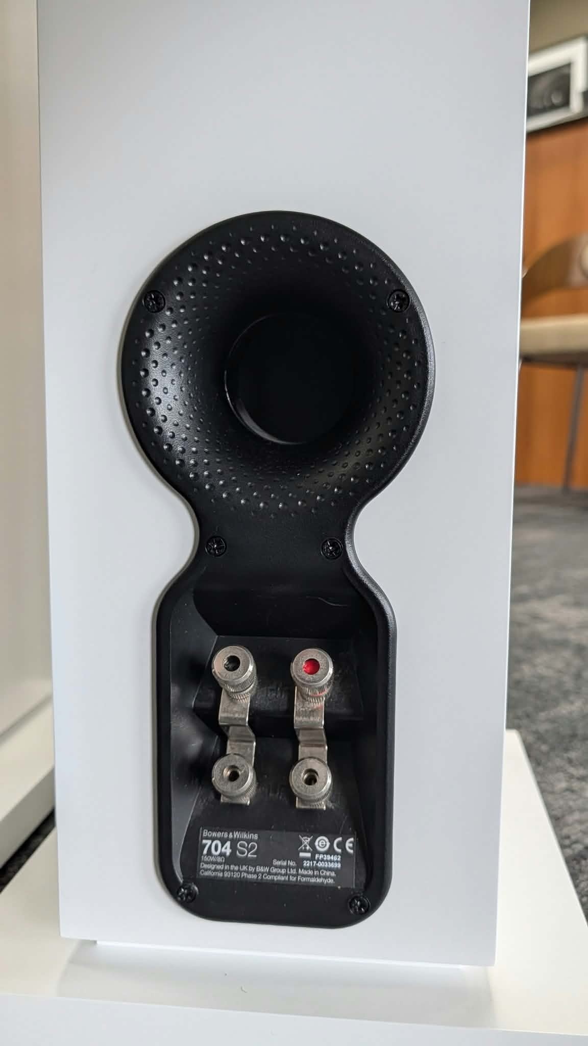 Bowers and Wilkins 704 S2 Floor Standing Speakers (White) - Trade In - Image 5